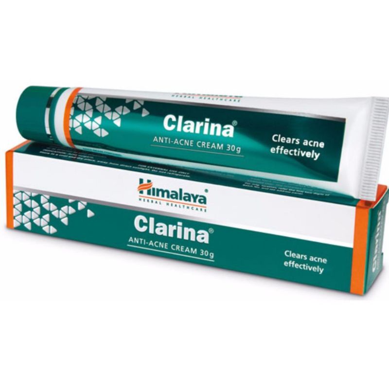 himalaya-clarina-anti-acne-cream-30g-ครีมแต้มสิวอักเสบ