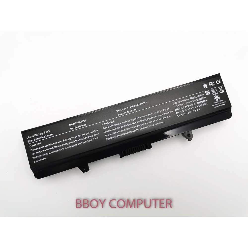 DELL Battery แบตเตอรี่ DELL INSPIRON 1440 1750 1525 1526 X284G type