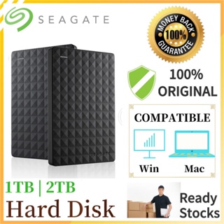 ภาพหน้าปกสินค้าSeagate HardDisk 1TB 2TB Expansion ฮาร์ดดิสก์ HDD  USB 3.0 External Hard Disk ฮาร์ดดิสก์แบบพกพา External Hard Drives ที่เกี่ยวข้อง