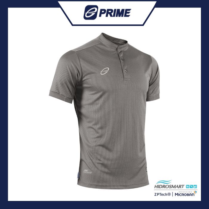 ego-prime-pm214-เสื้อโปโลแขนสั้น-คอตั้ง-สีเทาดัสดี้-โอลีฟ-เสื้อโปโล-แอนตี้แบคทีเรีย