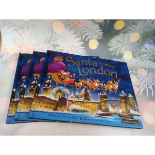 (New) Santa is coming to London.Written by Steve Smallman Illustrated by Robert Dunn #Christmas