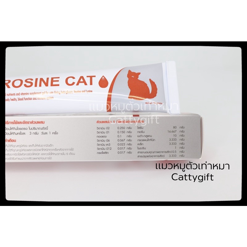 ภาพหน้าปกสินค้าIrosine Cat วิตามินบำรุงเลือดสำหรับแมวแบบเจล ไอโรซีนแคท จากร้าน cattygift บน Shopee