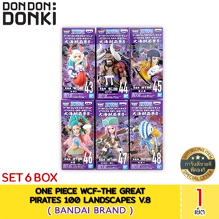 ONE PIECE WCF-THE GREAT PIRATES 100 LANDSCAPES V.8 (SET 6 box all)