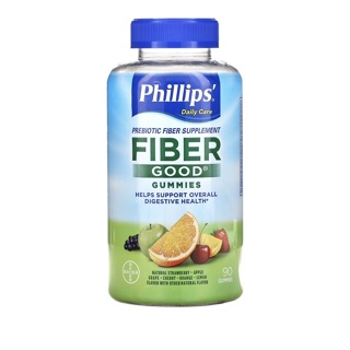 Prebiotic Fiber ดูแลระบบย่อยอาหาร ป้องกันท้องผูก  Digestive Health Natural Flavor 90 gummy