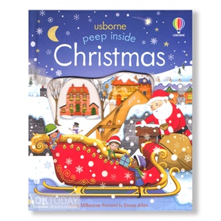 DKTODAY หนังสือ USBORNE PEEP INSIDE CHRISTMAS