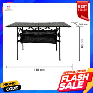 เบสิโค โต๊ะปิกนิกพับ รุ่น BIG20210715 สีดำBESICO Folding Picnic Table BIG20210715 Black