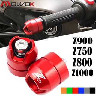 MOW ปิดป้องกัน KAWASAKI Z900 Z750 Z800 Z1000 Z1000SX Z900RS Z 900 750 800 1000รถจักรยานยนต์ Handlebar Grips Handle Bar E