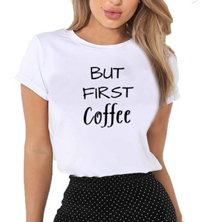 เสื้อวินเทจผญ Ama ilk kahve gömlek kadınlar için o-boyun kısa kollu T gömlek kadın siyah beyaz gevşek pamuklu Tee gömlek
