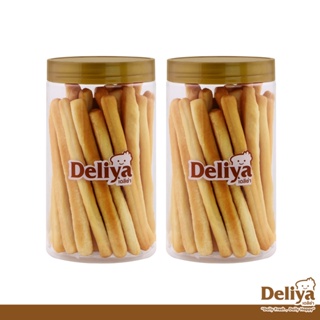 Deliya Butter Stick ขนมขาไก่เนยสด ขนมปังแท่งยาวเนยสด (จำกัดการซื้อสูงสุด 29 กระปุก / 1 คำสั่งซื้อ)