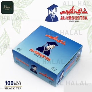 Al-Kbous Tea Black Tea 100 teabag ผงใบชาดำในถุงชา 100% SINCE 1948 Kingdom of Jordan
