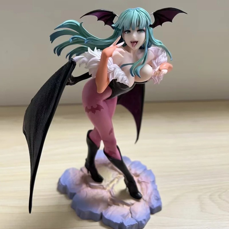 vampire-hunter-darkstalkers-the-night-warriors-morrigan-aensland-โมเดลตุ๊กตาฟิกเกอร์-pvc-ของเล่นสะสม-สําหรับเด็ก