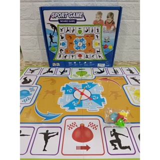 👑Alice&kids👑 Sport Game Board Game บอร์ดเกมส์ เกมส์ครอบครัว เกมส์ทำท่าออกกำลังกาย
