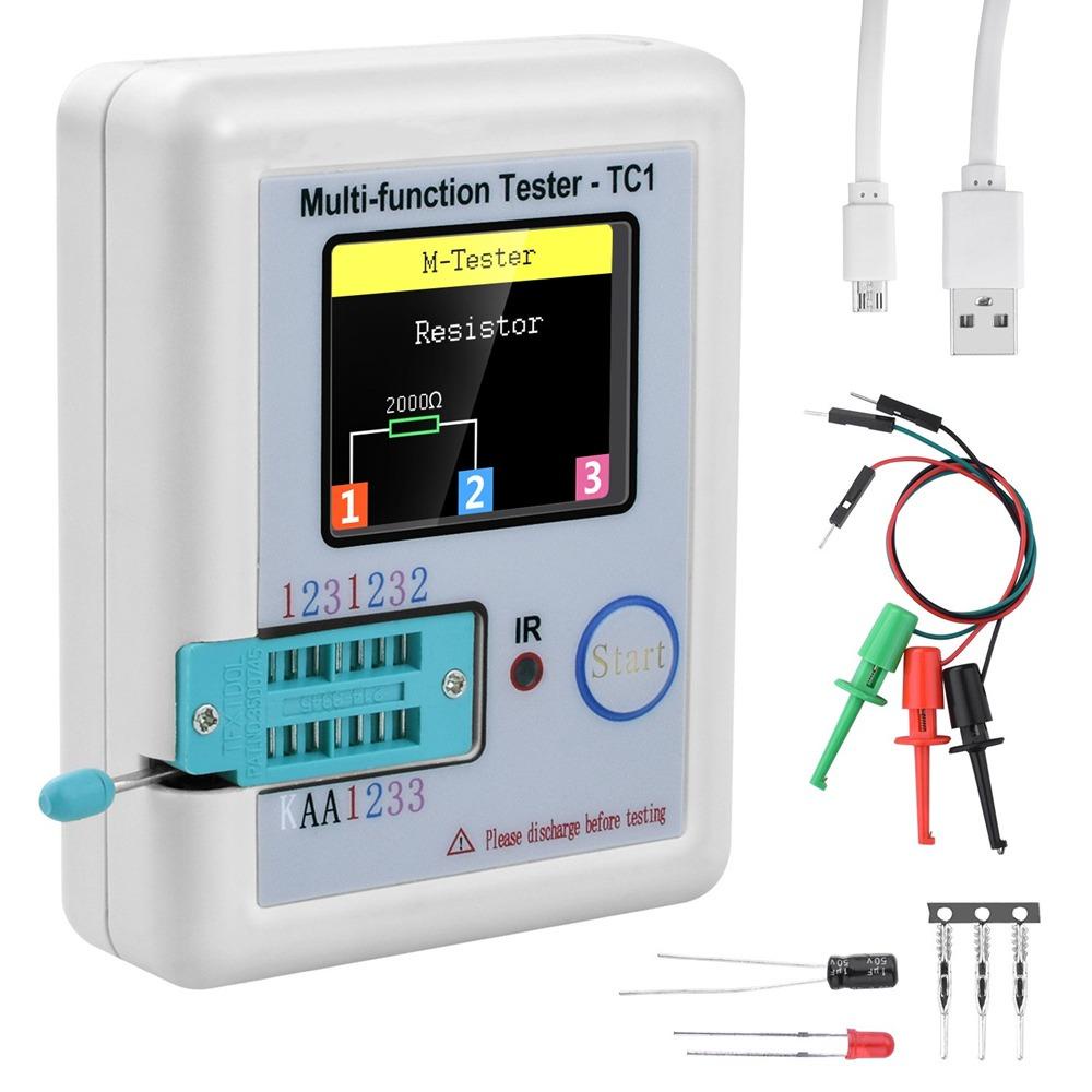 backstreet-lcr-tc1-เครื่องวัดมัลติมิเตอร์-มัลติมิเตอร์-หน้าจอ-lcd-npn-ไดโอดไตรโอด