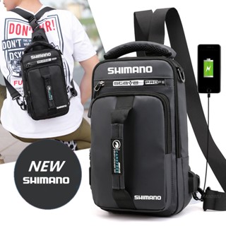 Shimano กระเป๋าเป้สะพายหลัง กระเป๋าสะพายไหล่ กันน้ํา อเนกประสงค์ พอร์ต USB เหมาะกับการตกปลา ล่าสัตว์กลางแจ้ง สําหรับผู้ชาย และผู้หญิง 2023