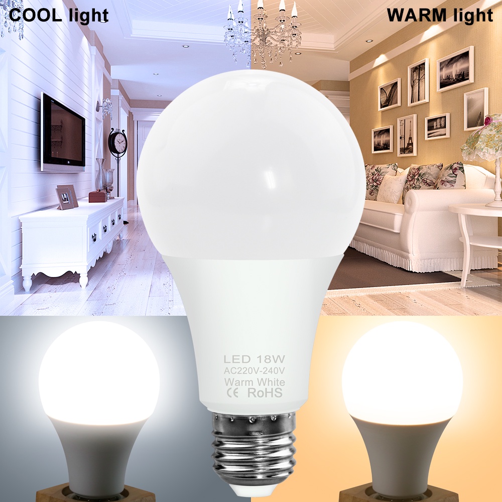 หลอดไฟ-led-e27-220v-พลังงานสูง-3w-6w-9w-12w-สีขาวอบอุ่น-คุณภาพสูง-สําหรับตกแต่งภายในบ้าน