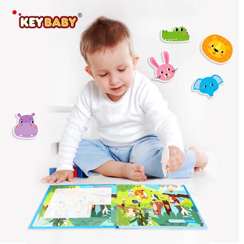 lalemon-keybaby-หนังสือเงียบ-my-learning-busy-book-montessori-style-learning-tools