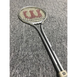 ภาพขนาดย่อของภาพหน้าปกสินค้าไม้สควอช Wilson ไม้สควอชมือสองพร้อมใช้ Squash rackets จากร้าน retromania.thailand บน Shopee ภาพที่ 2