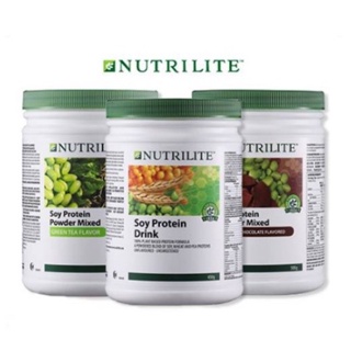 ภาพหน้าปกสินค้าNUTRILITE Soy Protein Drink (All Plant) นิวทรีไลท์ ซอยโปรตีน(ขนาด 450g) นิวทริไลท์ออล แพลนท์ โปรตีน ขนาด ที่เกี่ยวข้อง