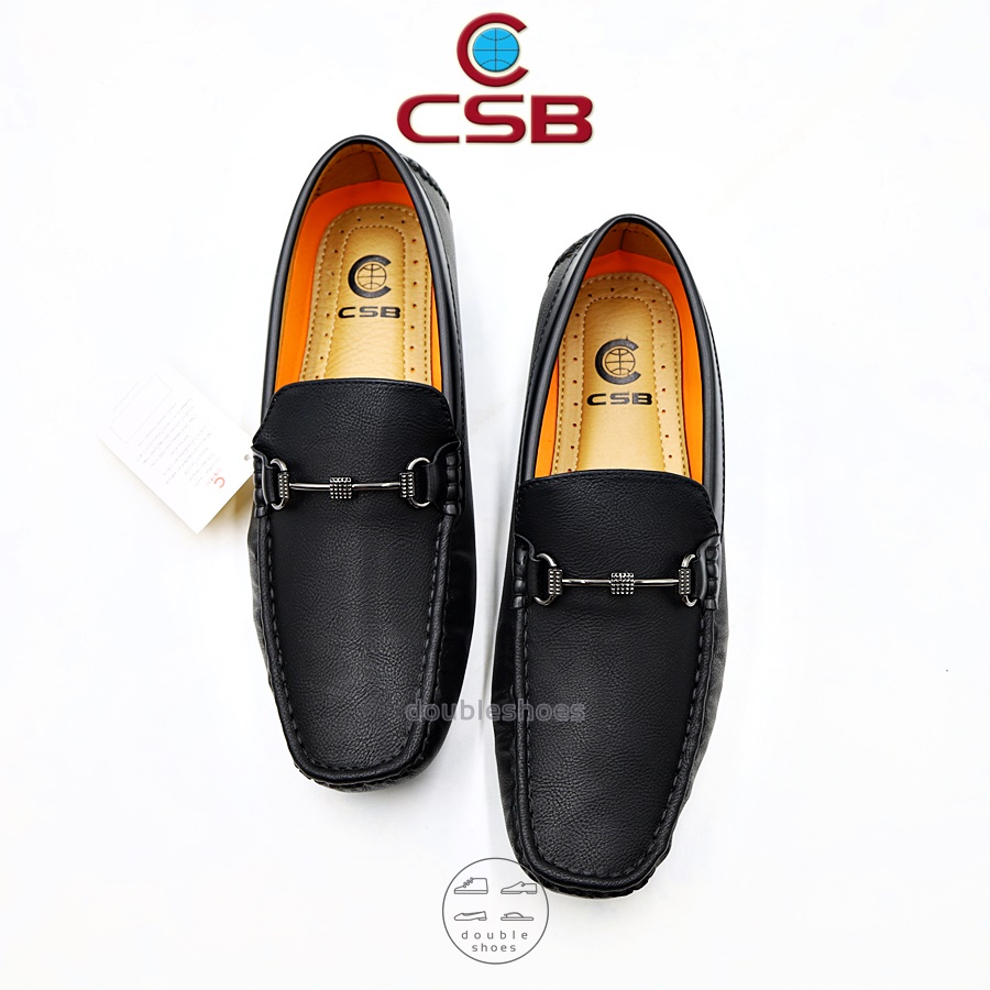ภาพหน้าปกสินค้าCSB รองเท้าหนัง โลฟเฟอร์ รุ่น CM200 (สีดำ /กรม/ แทน /น้ำตาล) ไซส์ 39-45 จากร้าน doubleshoes บน Shopee