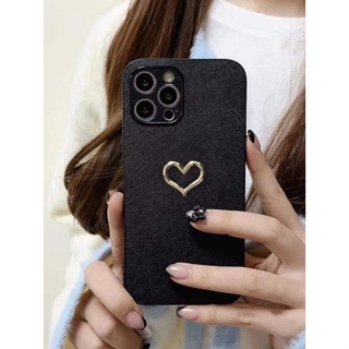 เคสโทรศัพท์ไอโฟนiphone ตกแต่งรูปหัวใจ