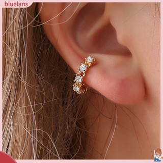 เครื่องประดับแฟชั่นสตรีต่างหูคลิปไม่ต้องเจาะหู rhinestone b 2 1 ชิ้น