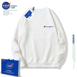 เสื้อสเวตเตอร์คอกลม NASA สำหรับผู้ชายและผู้หญิง, เสื้อลำลองหลวม