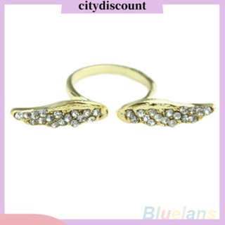 &lt;citydiscount&gt;  แหวน แบบปรับได้ เครื่องประดับสำหรับสตรี