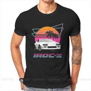 เสื้อยืด เสื้อชายหาด ฤดูร้อน สําหรับผู้ชาย 1980&amp;#39; s Retro Wave Chevy Camaro IROC Z เสื้อยืดลําลอง พรีเมี่ยม คุณภาพสูง