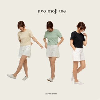 avocado เสื้อยืดผู้หญิงรุ่น Avo moji tee