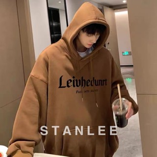 Leosoxs  เสื้อกันหนาวผู้ชาย กาหลี แฟชั่น หลวม ใส่สบายๆ 2022 NEW Unique ทันสมัย Comfortable fashion ST22036 36Z230909