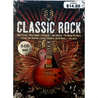 ซีดี CD Classic Rock Box Set Greatest Hits 3 CD *** made in canada ปกแผ่นสวยสภาพดีทุกแผ่น