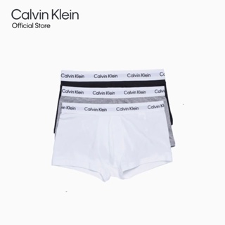 ภาพขนาดย่อของภาพหน้าปกสินค้าCalvin Klein กางเกงในชาย แพ็ค 3 ชิ้น ทรง Low Rise Trunk หลากสี รุ่น U2664 998 จากร้าน calvinklein_officialstore บน Shopee