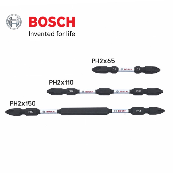 bosch-ดอกไขควงลม-ชุบแข็ง-รุ่น-ph2-65-ph2-110-ph2-150-สีดำ-ของแท้-สินค้าส่งจากไทย