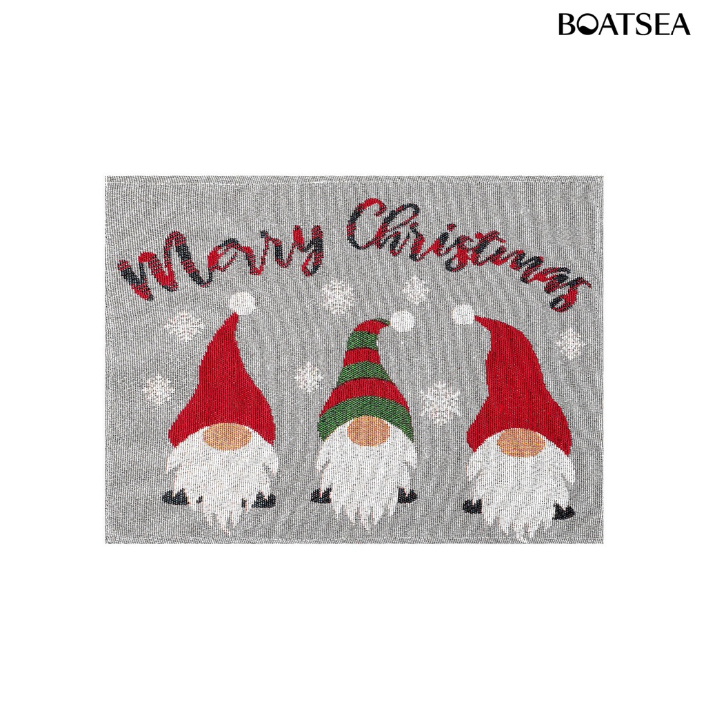 boatsea-แผ่นรองจาน-ผ้าโพลีเอสเตอร์-ลายการ์ตูนคริสต์มาส-สําหรับตกแต่งบ้าน-ห้องครัว-วันหยุดฤดูหนาว