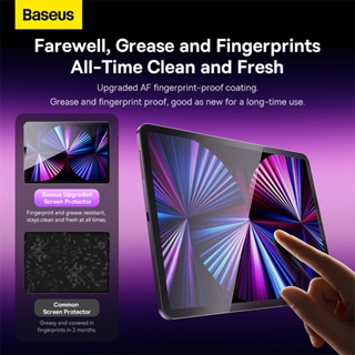 Baseus ฟิล์มกันรอยหน้าจอแท็บเล็ต กันรอยนิ้วมือ กันแสงสีฟ้า สําหรับ iPadPro 2022 Air5 Apple 10th Generation 2021 36.6 ซม. 9 4mini6 2018 12.9 นิ้ว