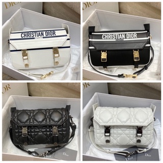 พรี​ Dior Campกระเป๋าแฟชั่น Messenger Bag ไซส์​เล็ก กระเป๋าสะพาย