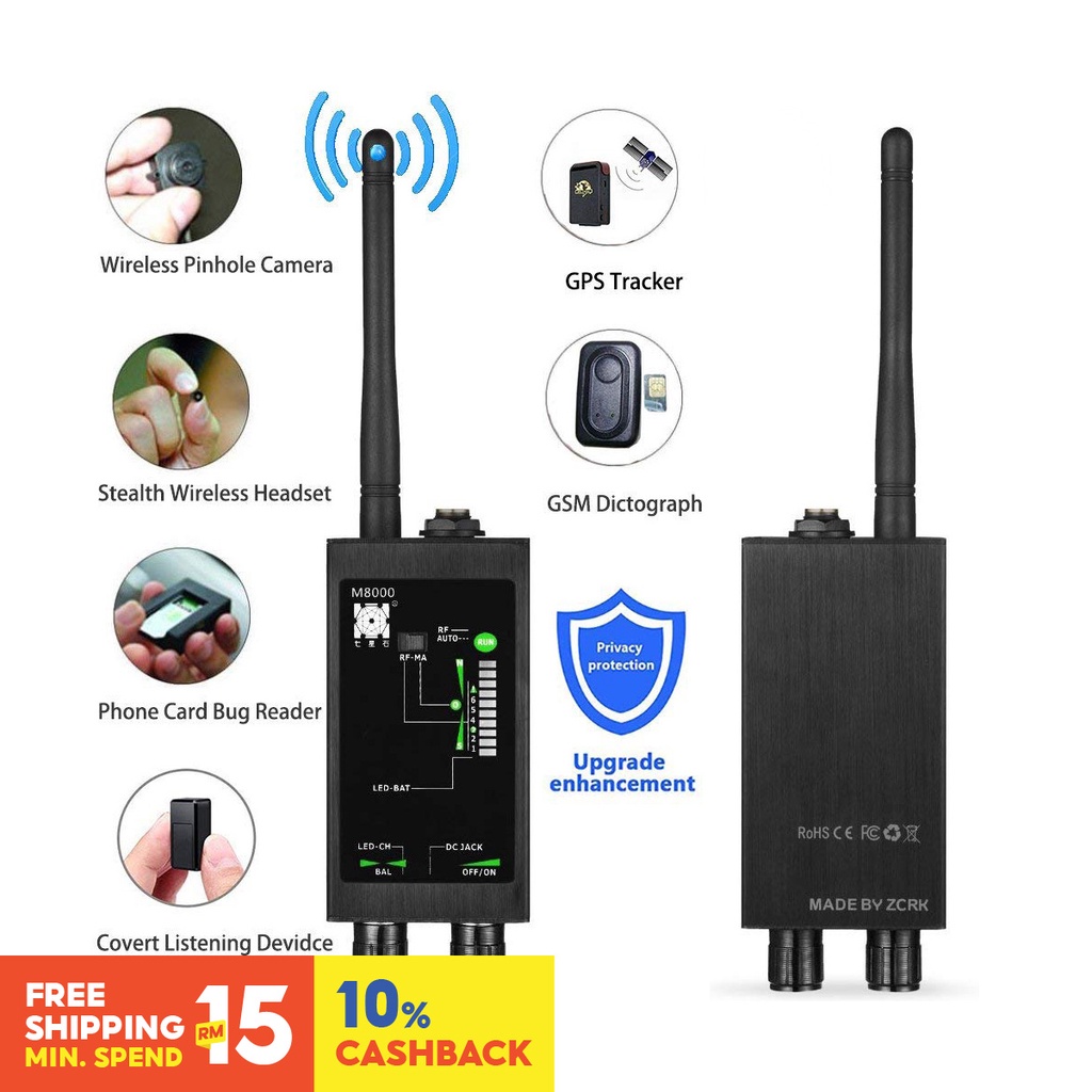 1mhz-12ghz-เครื่องตรวจจับแมลง-วิทยุ-fbi-gsm-rf-สัญญาณอัตโนมัติ-ตัวตรวจจับ-gps-ติดตาม-ค้นหา-พร้อมเสาอากาศ-led-แม่เหล็ก