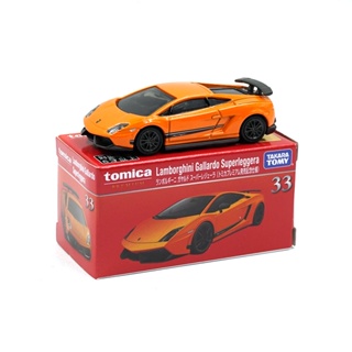 Tomica Premium 4904810149361 1/62 LAMBORGHINI GALLARDO SUPERLEG FIRST LIMITED EDITION สีส้ม NO.33 DIECAST SCALE รุ่นรถ