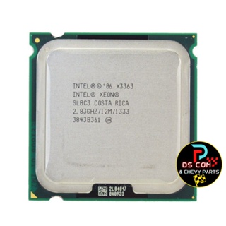 CPU 775 Xeon X3363 2.83Ghz. 12M L2, 1333, 4C/4T ใส่เมนบอร์ด 775