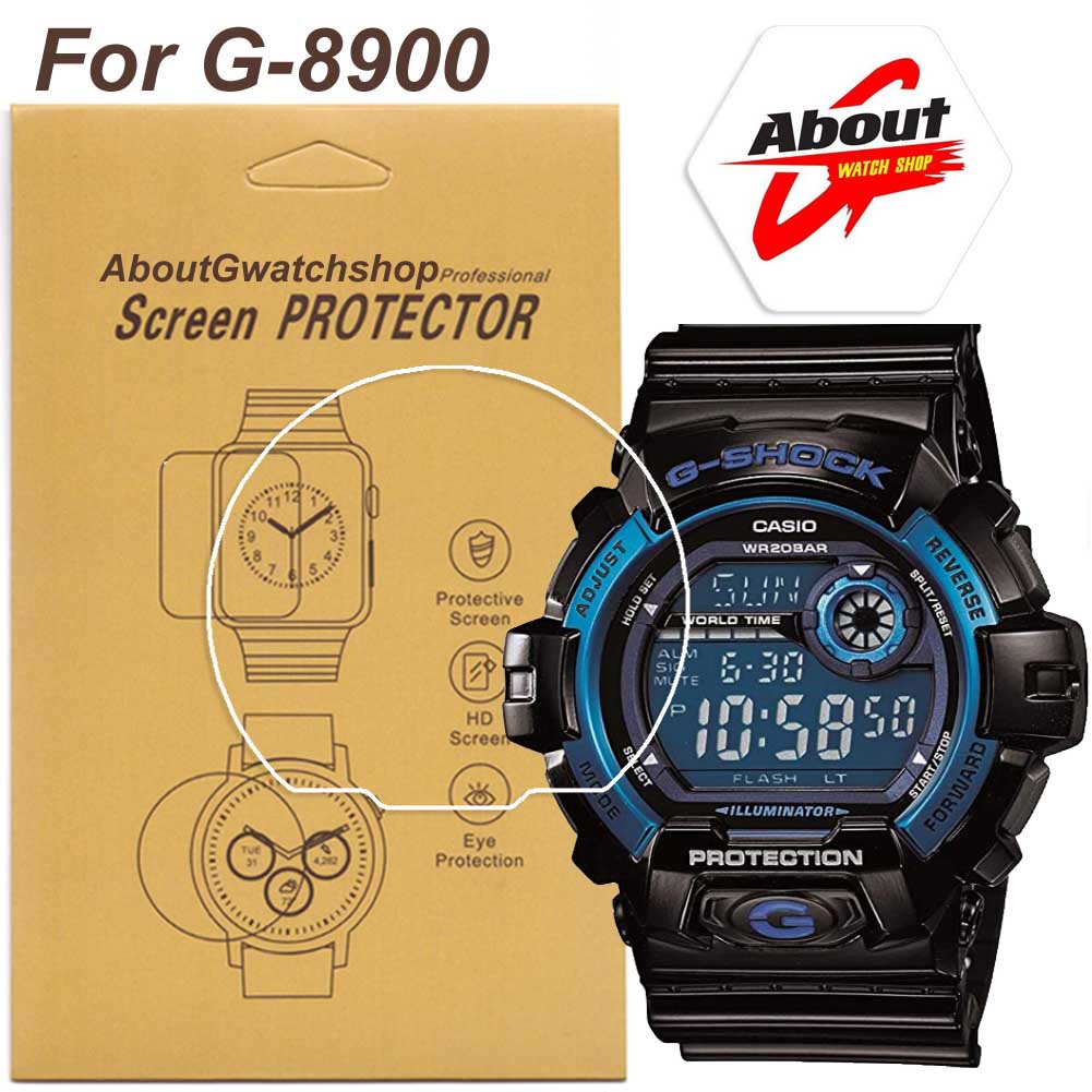 ฟิล์มกันรอย-รุ่น-g8900-นาฬิกา-gshock-ครบชุดใช้งานง่าย-สามารถใช้ได้กับนาฬิกาที่มีขนาดหน้าปัดเท่ากัน