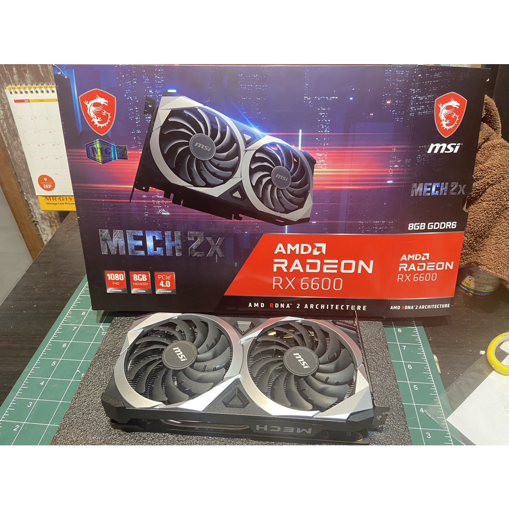 RX6600 MECH 2X 8G - 8GB GDDR6 | Shopee Thailand