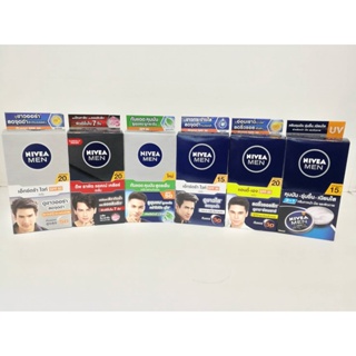 NIVEA MUN (1 กล่อง. X 6 ซอง) นีเวีย เมน ขนาดพกพา มี 6 สูตร