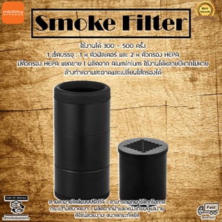 ภาพหน้าปกสินค้าPersonal Smoke Filter Set with EXTRA HEPA Filter Replacement Cartridge | S Buddy, Odor Trap ที่กรองกลิ่นควัน ที่เกี่ยวข้อง