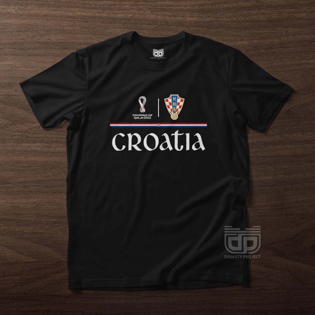 เสื้อยืด-ผ้าฝ้าย-พรีเมี่ยม-ลาย-croasia-world-cup