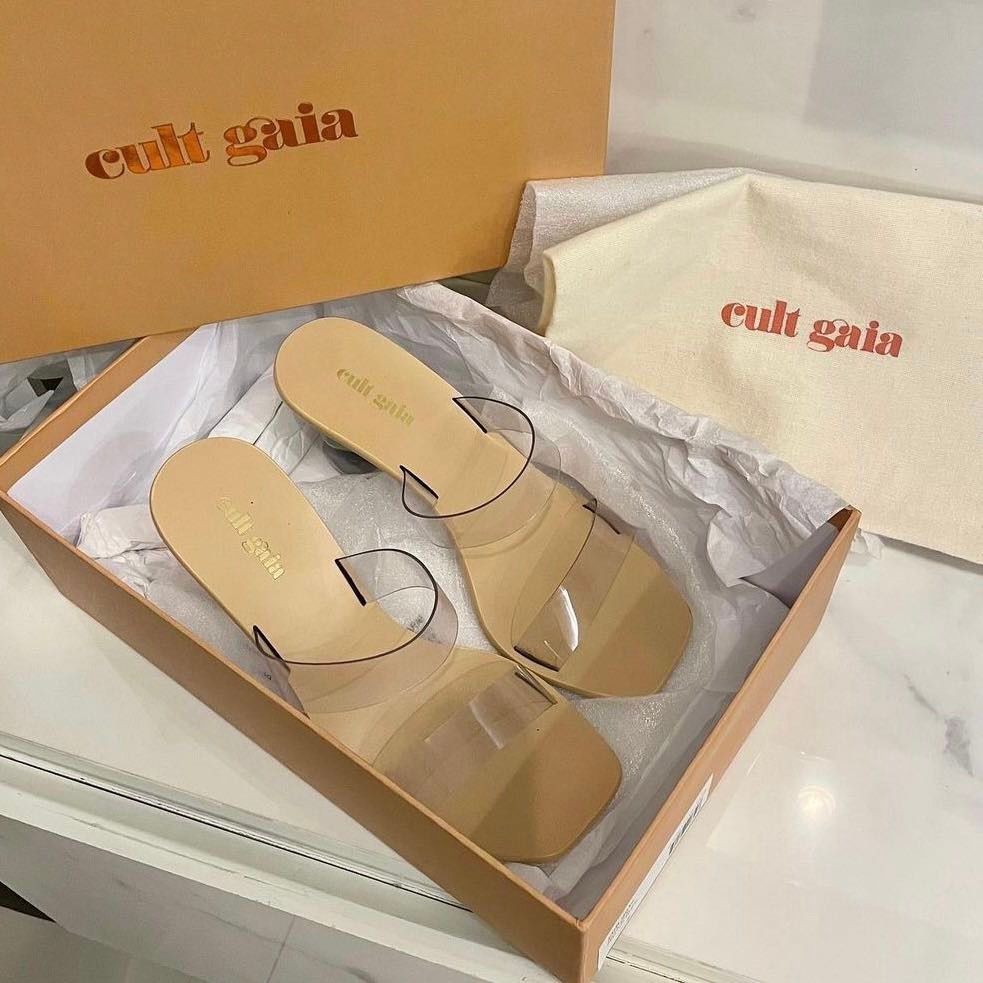 Used รองเท้า Cult gaia size 36.5 | Shopee Thailand