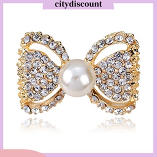 &lt;citydiscount&gt;  City_เข็มกลัดประดับไข่มุกเทียมสำหรับติดเสื้อผ้าและผ้าพันคอ Pin