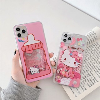 เคสโทรศัพท์ ลายการ์ตูนคิตตี้ สําหรับ for Iphone 11 Pro 12 Mini 6 6s 7 8 Plus X Xs Max Xr 13 Pro