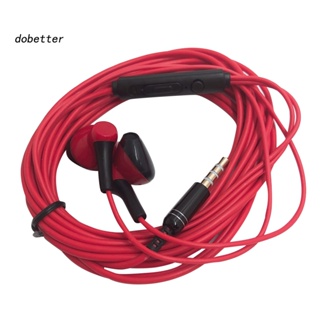&lt;Dobetter&gt; ชุดหูฟังสายเคเบิล 3.5 มม. 3 เมตร สําหรับไลฟ์สด