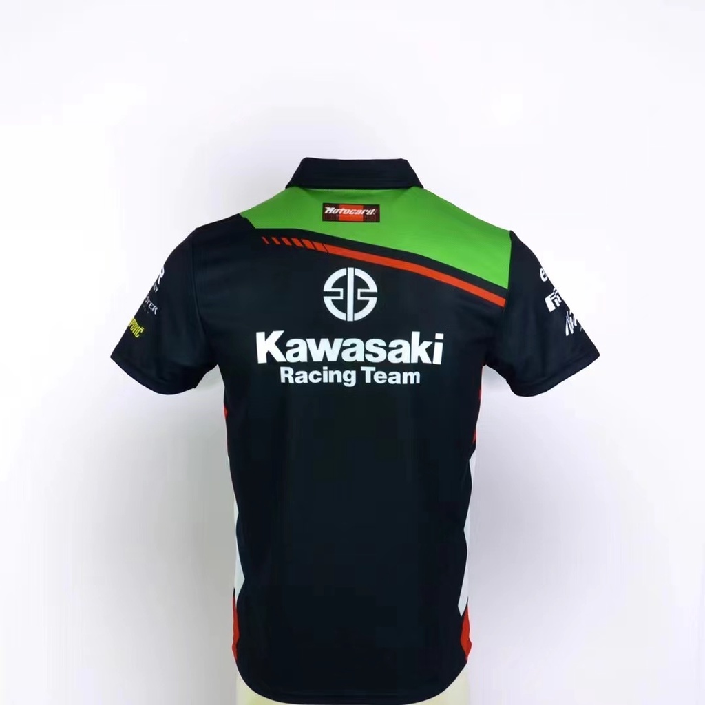 ใหม่-เสื้อยืดโปโล-แขนสั้น-ลายรถจักรยานยนต์-kawasaki-kawasaki-แห้งเร็ว-สําหรับผู้ชาย-และผู้หญิง-2023