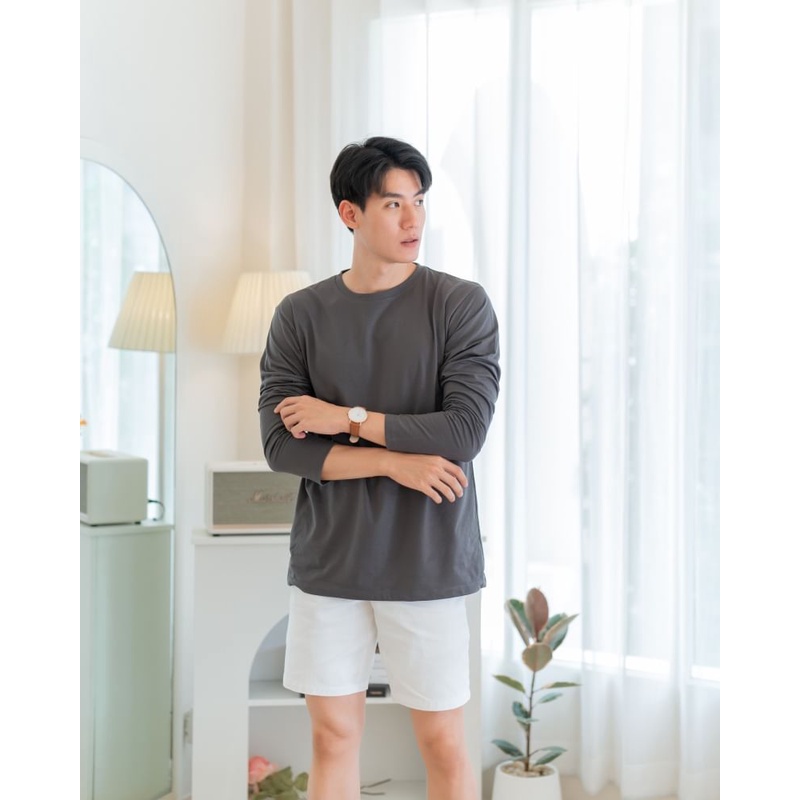 new-เสื้อยืดแขนยาว-non-iron-ไม่ต้องรีด-5-สีใหม่ล่าสุด